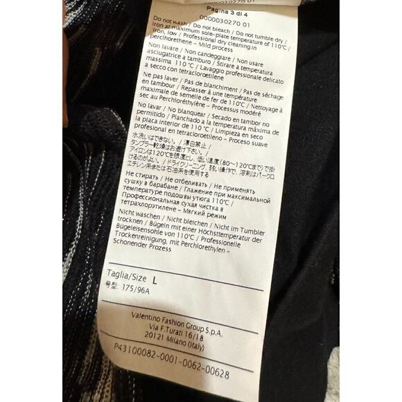 Missoni Sz L Black Sweater Shift Midi Dress - Picture 7 of 9